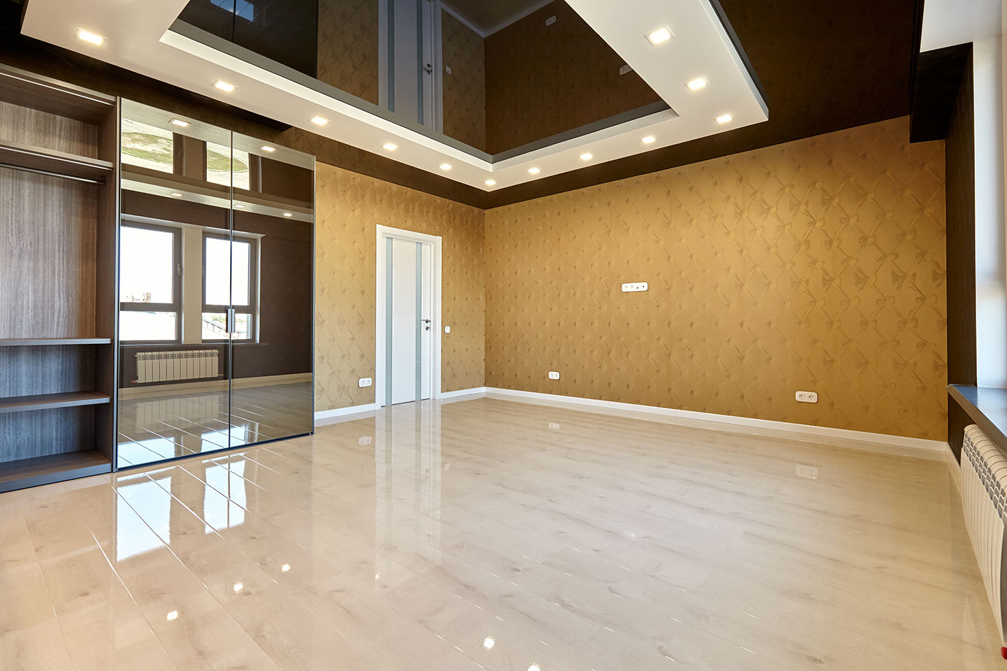 Stylish villa with city views
